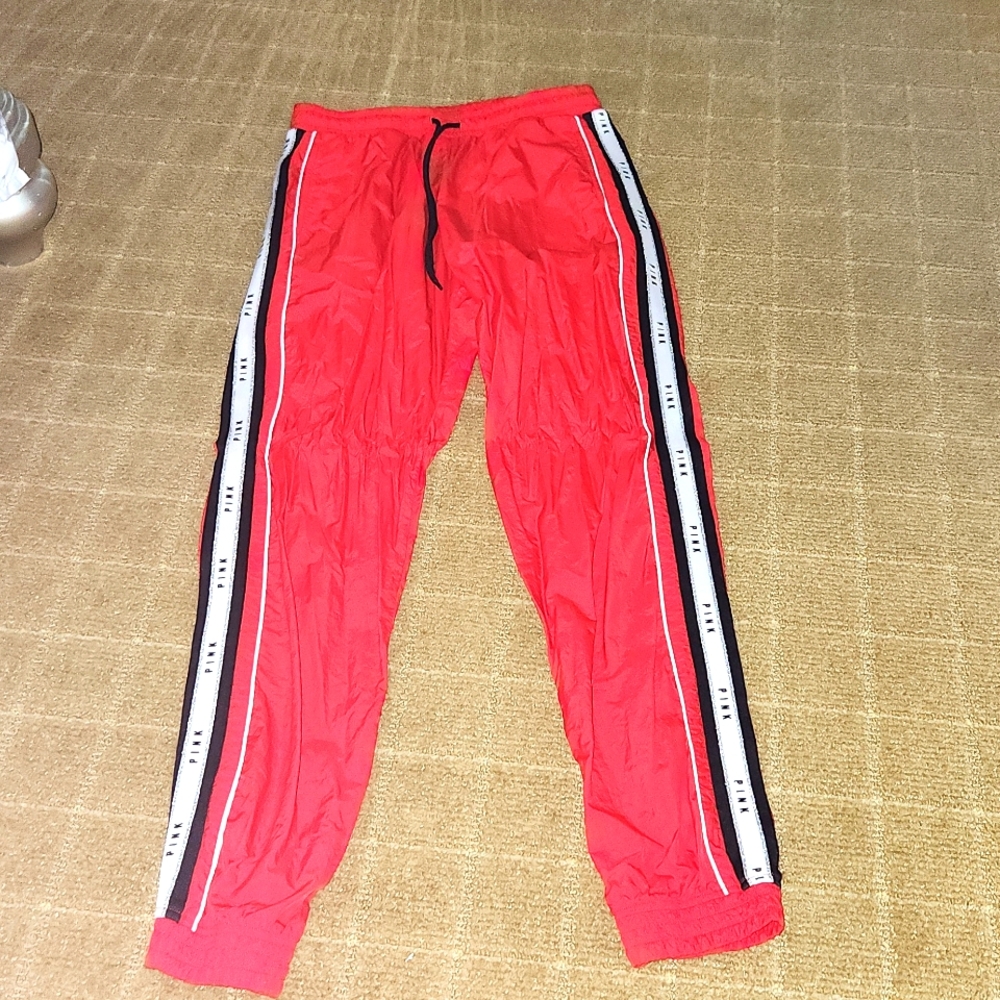 Victoria secret pink track pants. Size small